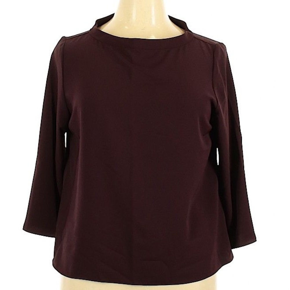 Uniqlo Plum Blouse